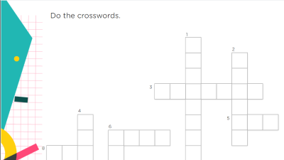 Crosswords: Working patterns and work-related words