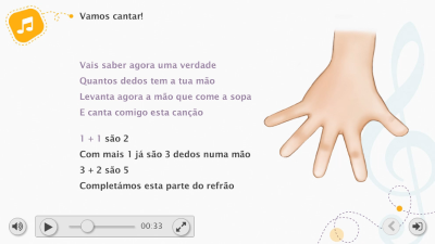 Quantos dedos tens?